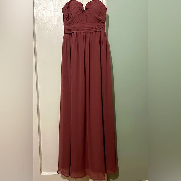 Azazie Dresses & Skirts - Azazie Lara style chiffon dress